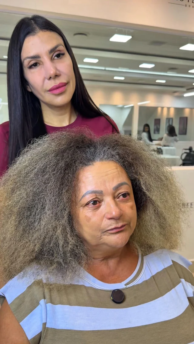 Hoje não foi só sobre cabelo.Foi sobre amor…
sobre saudade…
e sobre um pedido que nunca deixou de ecoar.